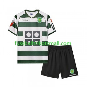 Fußballtrikots Sporting Lissabon 2001-2003 Retro Kinder Kurzarm Heimtrikotsatz kaufen